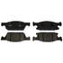 MGD1818C by RAYBESTOS - Raybestos R-Line Ceramic Brake Pad Set