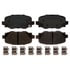 MGD1809CH by RAYBESTOS - Raybestos R-Line Ceramic Brake Pad Set