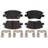 MGD1844CH by RAYBESTOS - Raybestos R-Line Ceramic Brake Pad Set