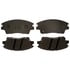 MGD1847CH by RAYBESTOS - Raybestos R-Line Ceramic Brake Pad Set