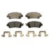Raybestos MGD1852CH Disc Brake Pad Set Raybestos R-Line Ceramic Brake Pad Set