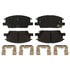 Raybestos MGD1913CH Disc Brake Pad Set Raybestos R-Line Ceramic Brake Pad Set
