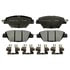 Raybestos MGD1934CH Disc Brake Pad Set Raybestos R-Line Ceramic Brake Pad Set