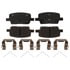 MGD1914CH by RAYBESTOS - Raybestos R-Line Ceramic Brake Pad Set