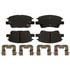 MGD1915CH by RAYBESTOS - Raybestos R-Line Ceramic Brake Pad Set