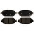 Raybestos MGD2042C Disc Brake Pad Set Raybestos R-Line Ceramic Brake Pad Set