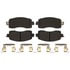 Raybestos MGD2045CH Disc Brake Pad Set Raybestos R-Line Ceramic Brake Pad Set