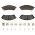 MGD2208CH by RAYBESTOS - Raybestos R-Line Ceramic Brake Pad Set