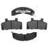 Raybestos MGD215M Disc Brake Pad Set Raybestos R-Line Metallic Brake Pad Set