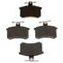 MGD228M by RAYBESTOS - Raybestos R-Line Metallic Brake Pad Set