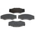 MGD265C by RAYBESTOS - Raybestos R-Line Ceramic Brake Pad Set