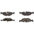 MGD279MH by RAYBESTOS - Raybestos R-Line Metallic Brake Pad Set