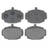 Raybestos MGD27M Disc Brake Pad Set Raybestos R-Line Metallic Brake Pad Set