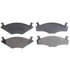 MGD280BM by RAYBESTOS - Raybestos R-Line Metallic Brake Pad Set