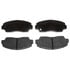 MGD320M by RAYBESTOS - Raybestos R-Line Metallic Brake Pad Set