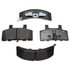 MGD368M by RAYBESTOS - Raybestos R-Line Metallic Brake Pad Set
