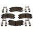 MGD383CH by RAYBESTOS - Raybestos R-Line Ceramic Brake Pad Set
