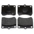 MGD402M by RAYBESTOS - Raybestos R-Line Metallic Brake Pad Set