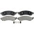 MGD412MH by RAYBESTOS - Raybestos R-Line Metallic Brake Pad Set