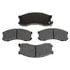 MGD428M by RAYBESTOS - Raybestos R-Line Metallic Brake Pad Set