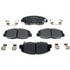 MGD465CH by RAYBESTOS - Raybestos R-Line Ceramic Brake Pad Set