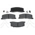 Raybestos MGD501CH Disc Brake Pad Set Raybestos R-Line Ceramic Brake Pad Set