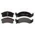 MGD505M by RAYBESTOS - Raybestos R-Line Metallic Brake Pad Set