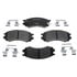 MGD507CH by RAYBESTOS - Raybestos R-Line Ceramic Brake Pad Set