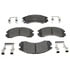 MGD530CH by RAYBESTOS - Raybestos R-Line Ceramic Brake Pad Set