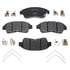 MGD562CH by RAYBESTOS - Raybestos R-Line Ceramic Brake Pad Set