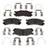 MGD553CH by RAYBESTOS - Raybestos R-Line Ceramic Brake Pad Set