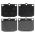 MGD57AM by RAYBESTOS - Raybestos R-Line Metallic Brake Pad Set