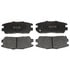MGD567C by RAYBESTOS - Raybestos R-Line Ceramic Brake Pad Set