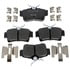 MGD627CH by RAYBESTOS - Raybestos R-Line Ceramic Brake Pad Set