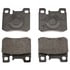 MGD620M by RAYBESTOS - Raybestos R-Line Metallic Brake Pad Set
