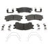 MGD637CH by RAYBESTOS - Raybestos R-Line Ceramic Brake Pad Set