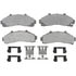MGD652MH by RAYBESTOS - Raybestos R-Line Metallic Brake Pad Set