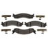 MGD655MH by RAYBESTOS - Raybestos R-Line Metallic Brake Pad Set