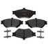 Raybestos MGD659MH Disc Brake Pad Set Raybestos R-Line Metallic Brake Pad Set