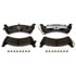 MGD666CH by RAYBESTOS - Raybestos R-Line Ceramic Brake Pad Set