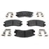 Raybestos MGD698CH Disc Brake Pad Set Raybestos R-Line Ceramic Brake Pad Set