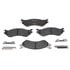 Raybestos MGD702MH Disc Brake Pad Set Raybestos R-Line Metallic Brake Pad Set