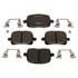 Raybestos MGD707CH Disc Brake Pad Set Raybestos R-Line Ceramic Brake Pad Set