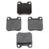 Raybestos MGD709AM Disc Brake Pad Set Raybestos R-Line Metallic Brake Pad Set