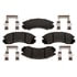 MGD723CH by RAYBESTOS - Raybestos R-Line Ceramic Brake Pad Set