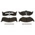 MGD730MH by RAYBESTOS - Raybestos R-Line Metallic Brake Pad Set