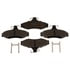 MGD724CH by RAYBESTOS - Raybestos R-Line Ceramic Brake Pad Set