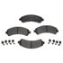 MGD726CH by RAYBESTOS - Raybestos R-Line Ceramic Brake Pad Set
