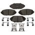 MGD748CH by RAYBESTOS - Raybestos R-Line Ceramic Brake Pad Set