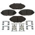 Raybestos MGD748MH Disc Brake Pad Set Raybestos R-Line Metallic Brake Pad Set
